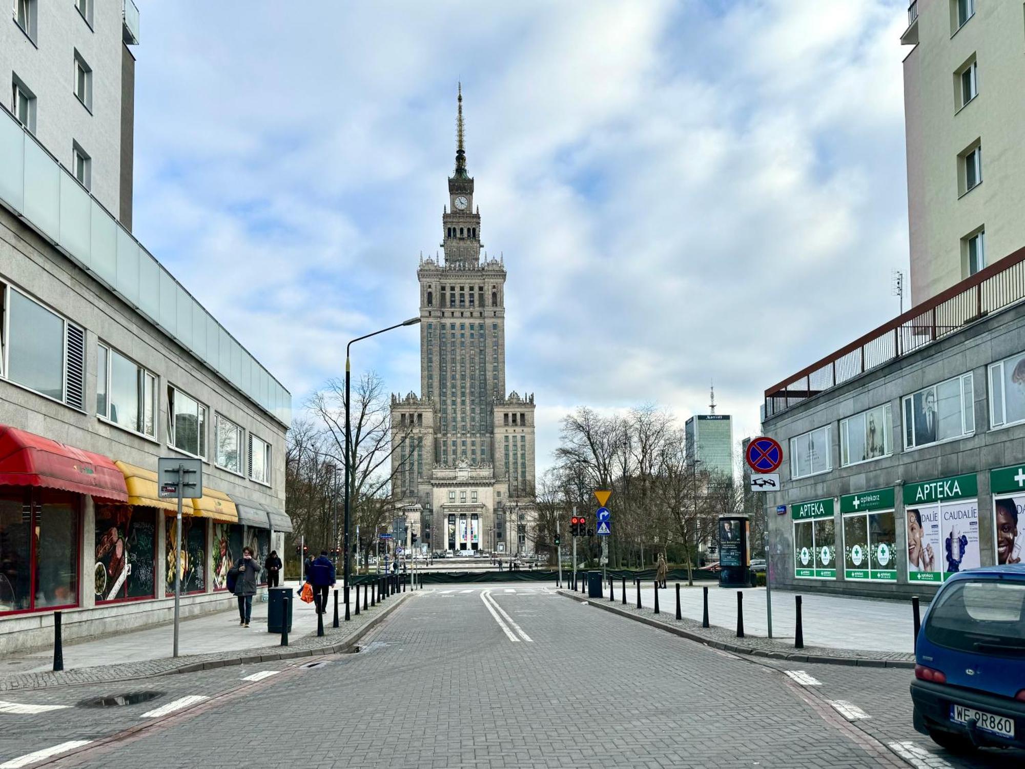 K22 Palac Kultury I Nauki /Bagno Warszawa Exteriör bild